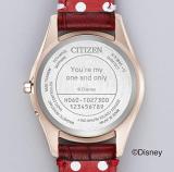 Citizen Disney Collection Exceed ES9378-01X Women's Wristwatch, 600 World Limited Edition Eco-Drive Radio Clock Direct Flight ES9378-01X Women's Red