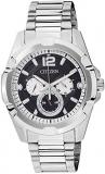 Citizen Chronograph Quartz Movement Black Dial Men's Watch AG8330-51E