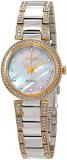 Citizen Silhouette Crystal Mother of Pearl Dial Ladies Watch EM0844-58D