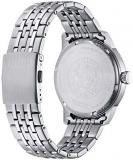 Citizen Mens Analogue Eco-Drive Watch with Stainless Steel Band