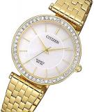 Citizen Quartz Crystal Mother of Pearl Dial Ladies Watch ER0212-50D