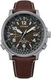 Citizen Reloj Radiocontrol CB0240-29X Pilot Acero Eco-Drive