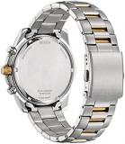 Citizen Quartz 46.4 Blue Dial Stainless Steel Analog Watch for Men - AN8206-53L, Multi Color