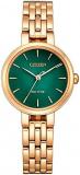 Citizen Reloj Lady EM0993-82Z Eco-Drive Verde