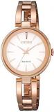 Citizen Eco-Drive White Dial Ladies Watch EM0639-81A