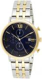 Citizen Chronograph Quartz Blue Dial Two-Tone Men's Watch AN3616-75L