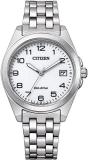 Citizen Womens Analogue Eco-Drive Watch with Stainless Steel Strap EO1210-83A, Silver, One Size, Bracelet