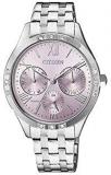 Citizen Chronograph Purple Dial Women's Watch-ED8170-56X