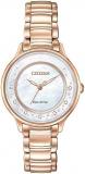 Citizen Eco-Drive Women's EM0382-86D Circle of Time Rose Gold Watch
