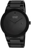 Citizen Men's Eco-Drive Stainless Steel Case and Bracelet Black Watch AU1065-58E
