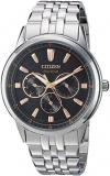 Citizen Men's BU2070-55E Eco-Drive Analog Display Japanese Quartz Silver Watch
