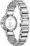 Citizen Womens Analogue Eco-Drive Watch with Stainless Steel Strap