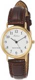 Citizen Q&Q Q997-104 Women's Watch, Analog, Waterproof, Leather Strap, White