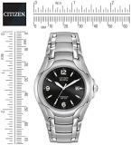 Citizen Men's Eco-Drive Titanium Watch with Date, BM6060-57F