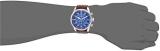 Citizen Eco-Drive Avion Chronograph Mens Watch, Stainless Steel with Leather strap, Weekender, Brown (Model: CA4210-41M)