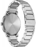 Citizen Mens Analogue Eco-Drive Watch with Stainless Steel Band