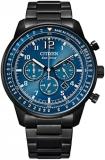 Citizen Chronograph Eco-Drive Blue Dial Men's Watch CA4505-80L