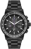 Citizen Eco-Drive Men's Marvel© Black Panther Watch, Black Ion Plated, Bracelet