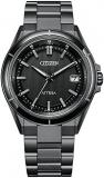 Citizen CB3035-72E [ATTESA eco-Drive Radio Clock Direct Flight ACT Line Black Titanium Series] Men's Watch Shipped from Japan Oct 2022 Model