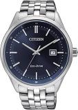 Citizen Men's Analogue Eco-Drive Watch with a Stainless Steel Band
