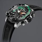 Citizen Men's Chronograph Eco-Drive Watch with a Rubber Band Promaster Marine