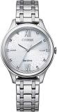 Citizen Women Analogue Eco-Drive Watch with Stainless Steel Band