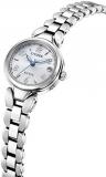 CITIZEN Exceed ES9470-50A Eco-Drive Radio Titanium Radio Solar Ladies Watch Silver