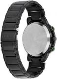 Citizen Mens Analogue Eco-Drive Watch Satellite Wave with Leather Strap