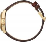 Citizen Women Analogue Eco-Drive Watch with Leather Strap EC1183-16A, Brown, One Size, Strap.