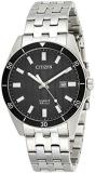 Citizen Men's Quartz BI5050-54E Silver Stainless-Steel Japanese Fashion Watch