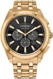 Citizen Eco-Drive Classic Peyten Gold-Tone Bracelet Watch | 41mm | CA4512-50E