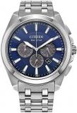 Citizen Eco-Drive Classic Peyten Stainless Steel Bracelet Watch | 41mm | CA4510-55L