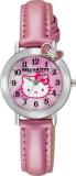Citizen Q&Q VW23 Women's Watch, Analog, Hello Kitty, Waterproof, Leather Strap