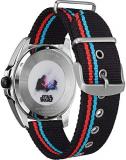 Citizen Eco-Drive Star Wars Men's Watch, Stainless Steel with Nylon Strap, 22, Black (Model: AW1438-33W)