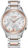 Citizen Eco-Drive Ladies' ©Disney Aurora Diamond Watch, Two Tone, Bracelet