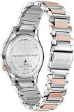 Citizen Eco-Drive Ladies' Disney Aurora Diamond Watch, Two Tone, Bracelet