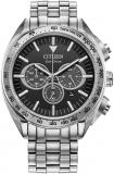 Citizen Eco-Drive Carson Stainless Steel Bracelet Watch | 43mm | CA4540-54E