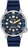 Citizen Men's Promaster Diver Solar Powered Watch with Rubber Strap