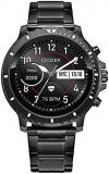 Citizen CZ Smart HR Heart Rate Smartwatch 46mm Grey IP Stainless Steel Bracelet ...