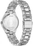 Citizen Ladies Eco-Drive Silhouette Crystal Pink Dial Watch FE1230-51X
