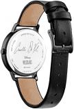Citizen Eco-Drive Disney Quartz Womens Watch, Stainless Steel with Leather strap, Crystal, Cruella DeVil, Strap(Model: FE7045-09W)