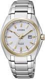 Citizen Women's Analogue Eco-Drive Watch with a Titanium Strap
