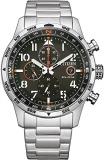 Citizen Men Chronograph Eco-Drive Watch with Stainless Steel Strap CA0790-83E, Silver, One Size, Bracelet