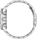 Citizen Men Chronograph Eco-Drive Watch with Stainless Steel Strap CA0790-83E, Silver, One Size, Bracelet