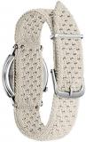 Citizen Eco-Drive Ecosphere Women's Watch, Stainless Steel with ECOPET Substainable Nylon Strap, WHOLEGARMENT Construction, Lab-Grown Diamond, 3-Hand