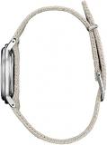 Citizen Eco-Drive Ecosphere Women's Watch, Stainless Steel with ECOPET Substainable Nylon Strap, WHOLEGARMENT Construction, Lab-Grown Diamond, 3-Hand