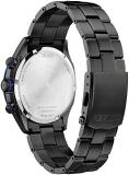 Citizen Men's Sport Causal Eco-Drive Chronograph Watch, 12/24 Hour Time, Date
