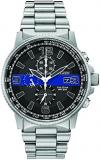 Citizen Men's Thin Blue Line Watch Chronograph 200M WR Eco Drive CA0291-59E