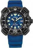 Citizen Men's Promaster Dive Eco-Drive Watch, 3-Hand Date, Polyurethane Strap, I...