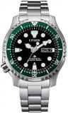 Citizen Men Automatic Watch NY0084-89E, Silver, One Size, Bracelet